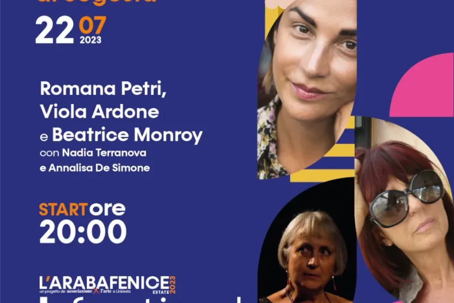 22 Luglio 2023, al Tempio di Segesta la seconda giornata del KFestival con Romana Petri finalista allo Strega 2023, la scrittrice Viola Ardone e la drammaturga Beatrice Monroy.