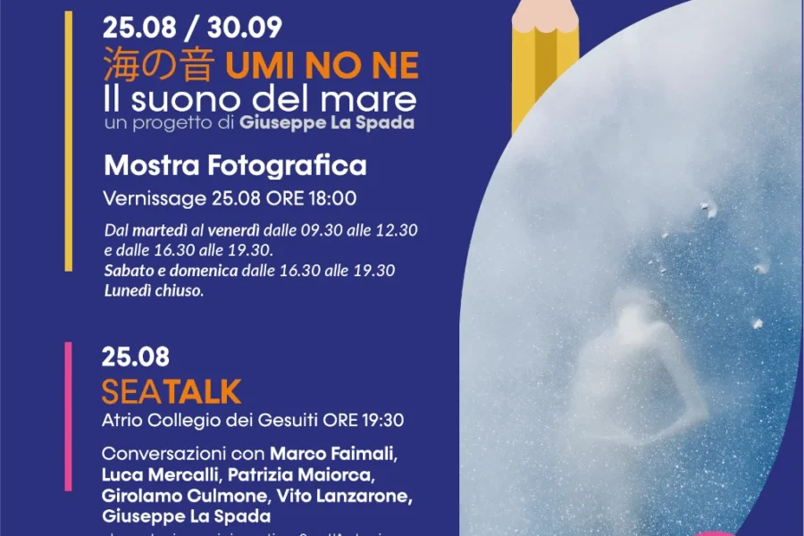 25 agosto / 30 settembre: mostra fotografica “Umi No Ne – Il Suono del Mare” di Giuseppe La Spada. M.A.C.A. Collegio dei Gesuiti Alcamo.