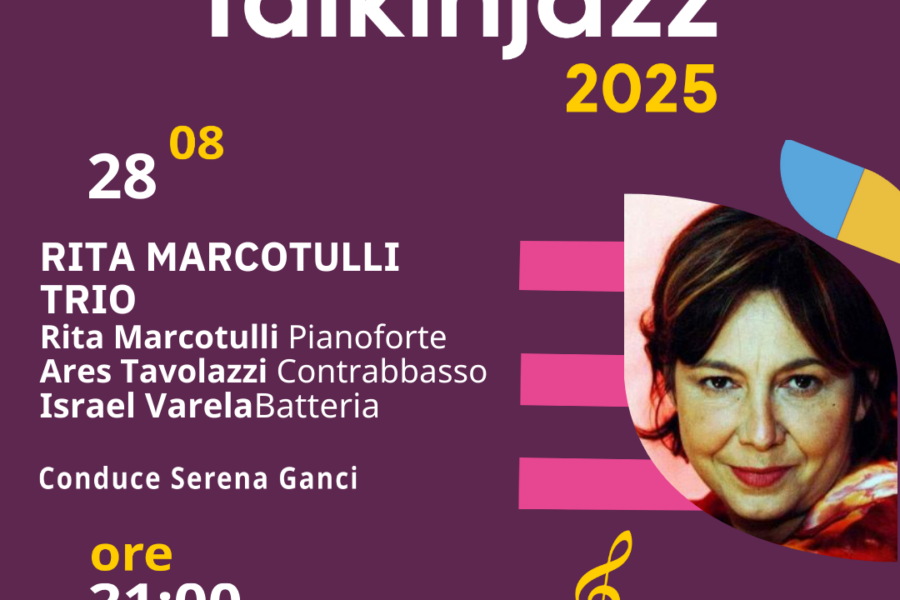 Talkinjazz 2025, Rita Marcotulli Trio, Tempio di Segesta 28 Agosto
